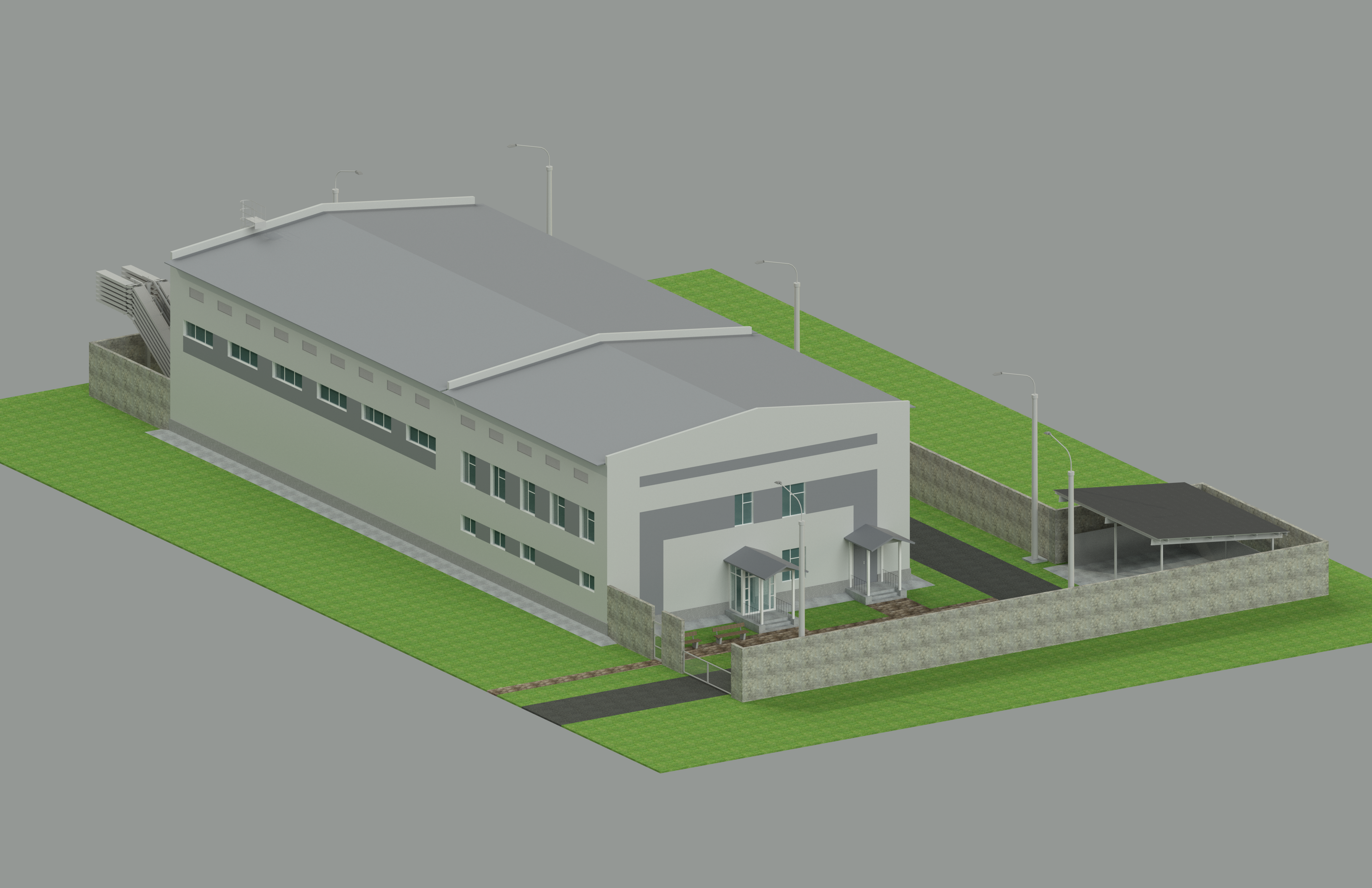 Строительство узловой подстанции